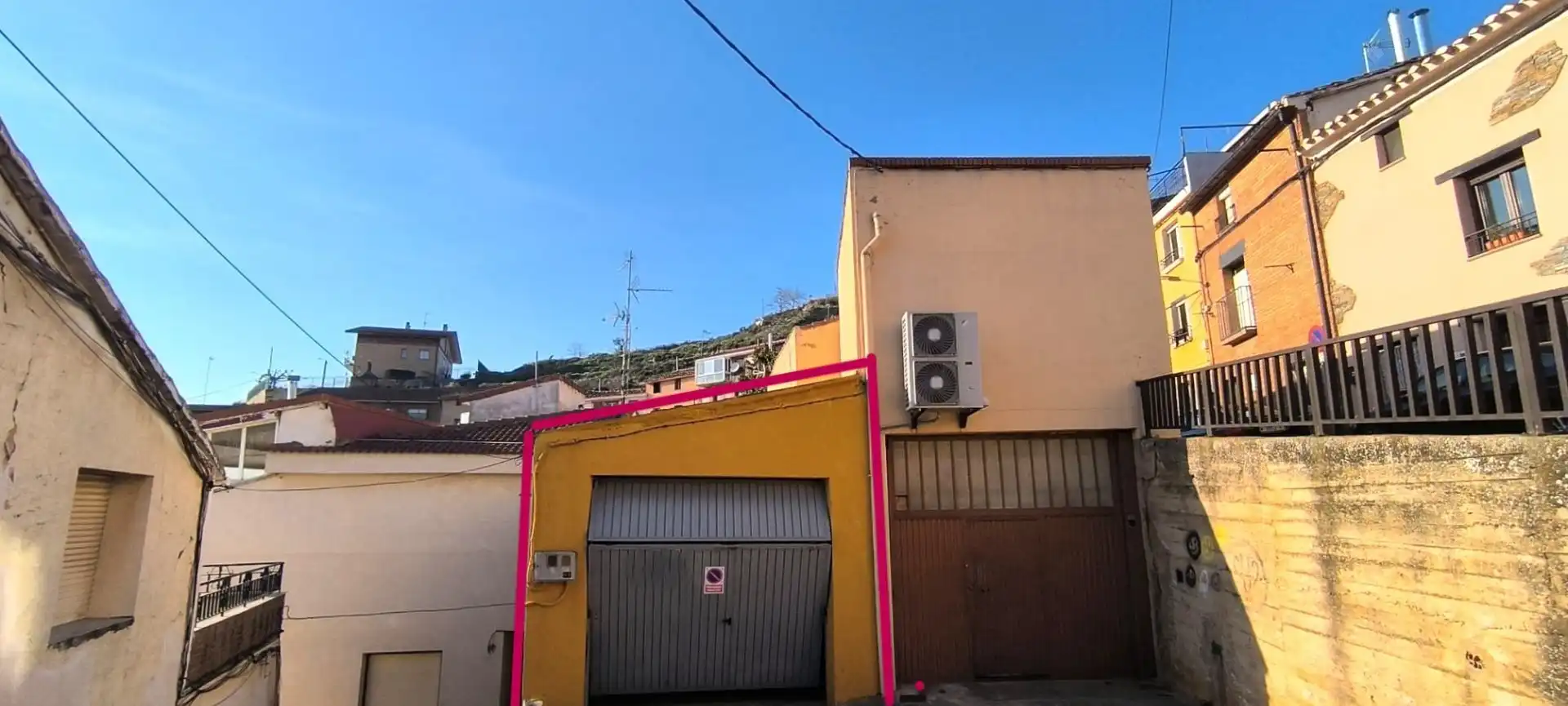 Vista exterior de Casa o chalet en venta en Ausejo con Calefacción, Terraza y Trastero