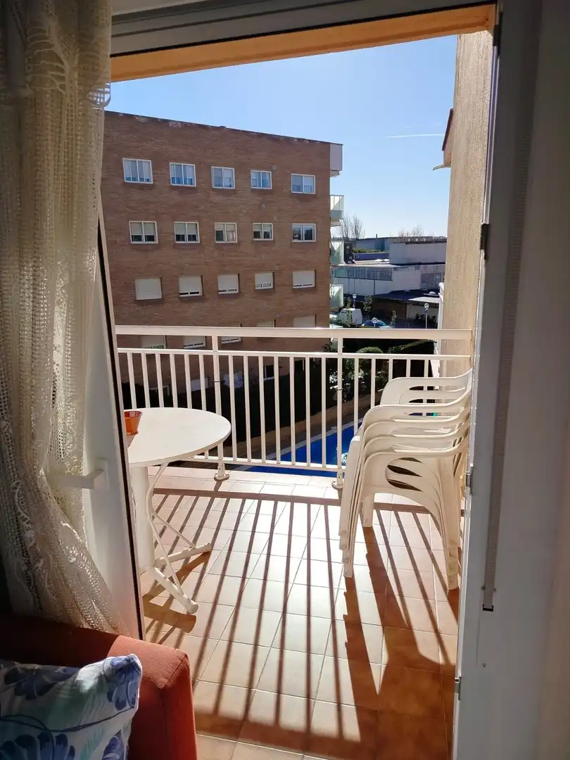 Terrasse von Wohnungen zum Verkauf in Salou mit Terrasse, Möbliert und Gemeinschaftspool