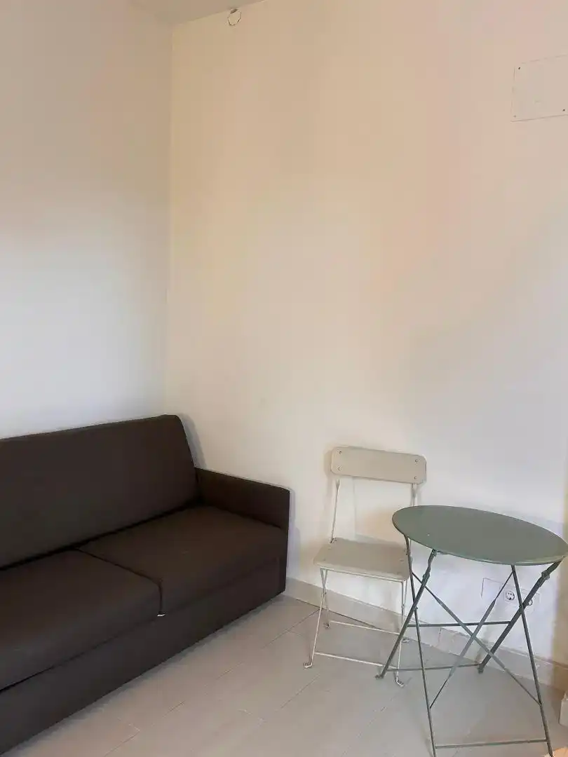Wohnzimmer von Loft zur Miete in Valencina de la Concepción mit Klimaanlage, Privatgarten und Möbliert