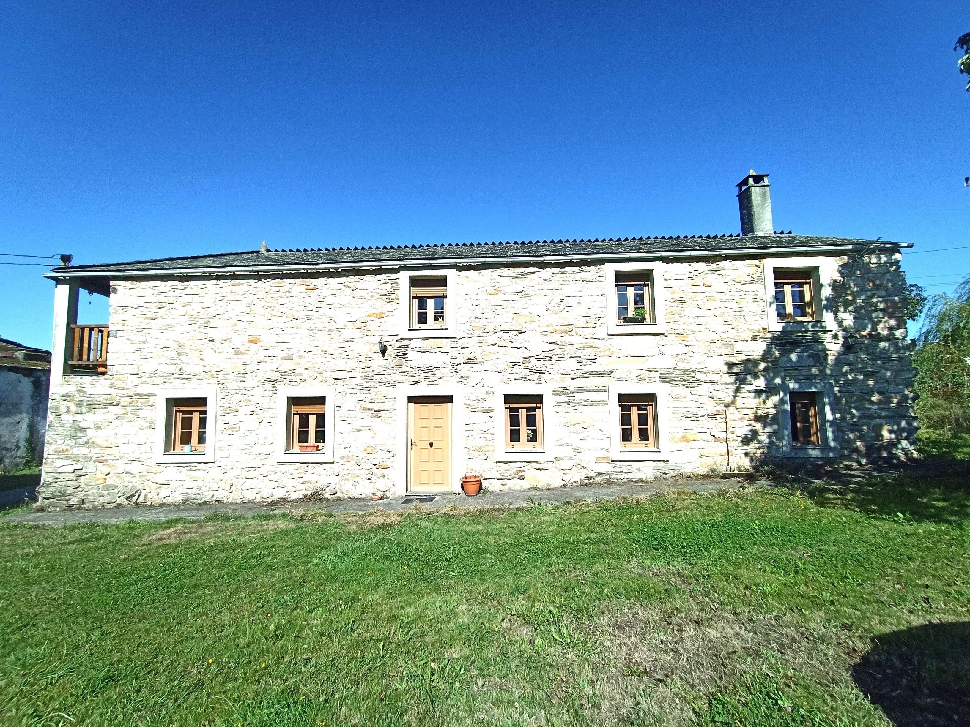 Exterior view of Country house for sale in Vilalba  with Heating, Private garden and Terrace