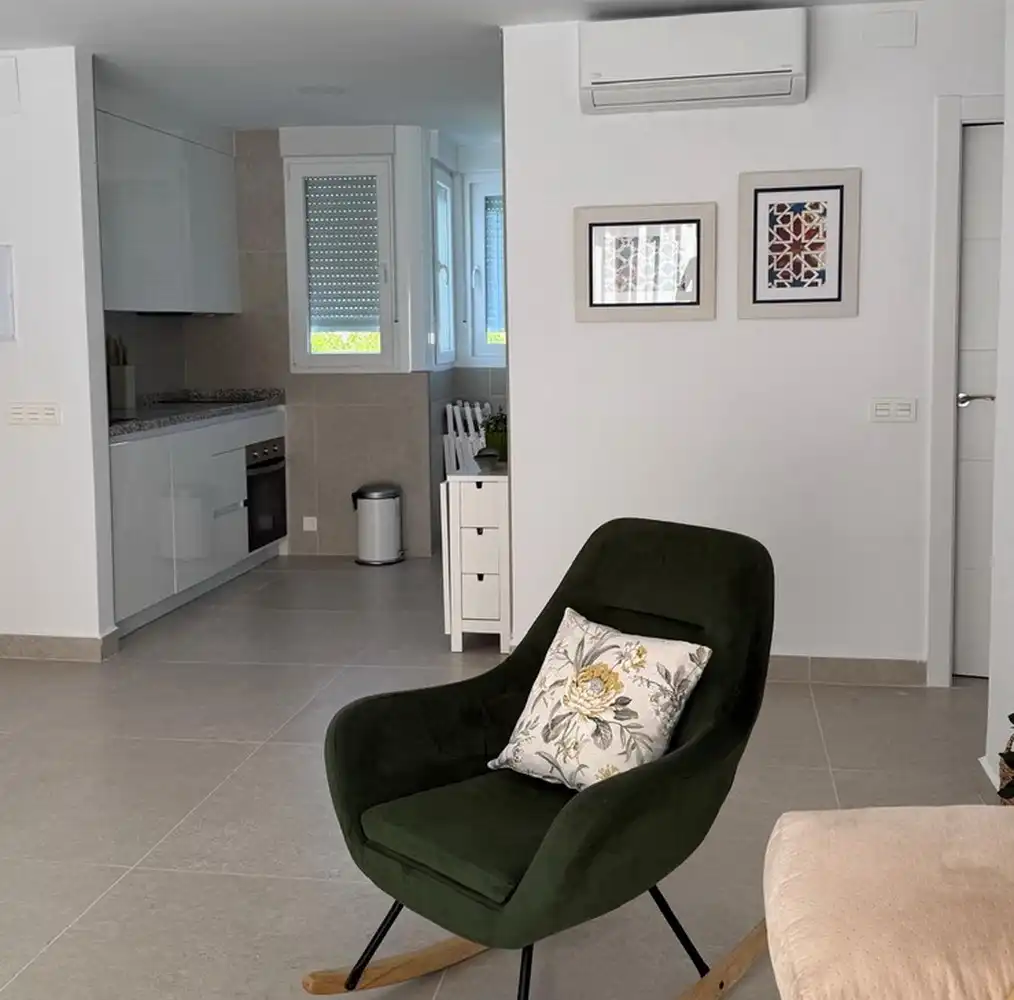 Living room of Flat for rent in Almuñécar  with Furnished