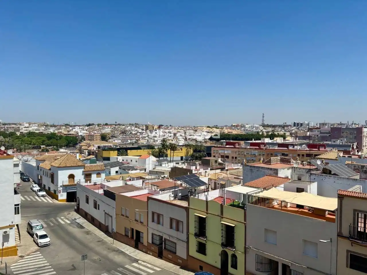 Vista exterior de Piso en venta en Alcalá de Guadaira con Aire acondicionado, Calefacción y Amueblado