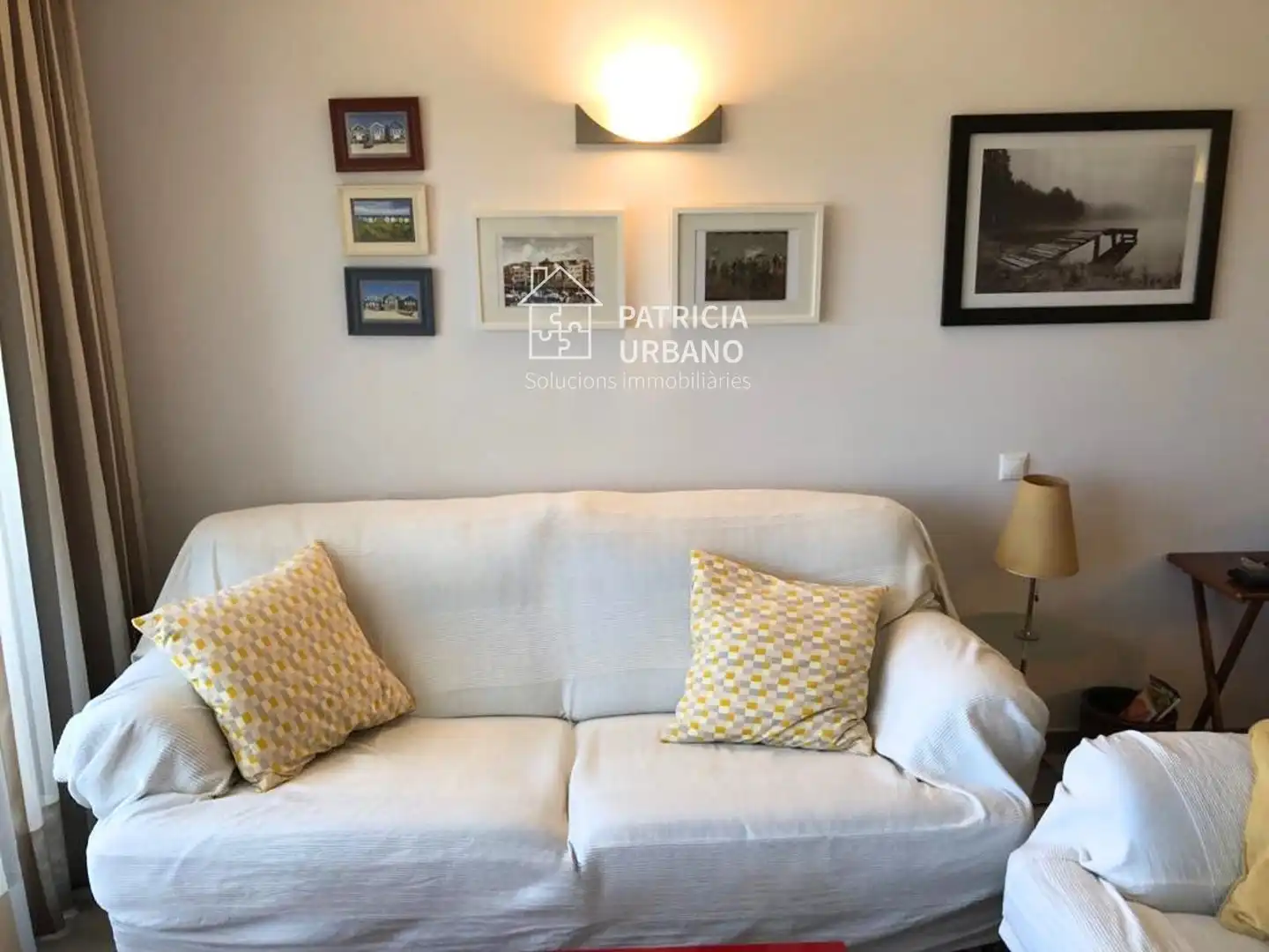 Wohnzimmer von Wohnungen zur Miete in Cambrils mit Klimaanlage, Heizung und Terrasse