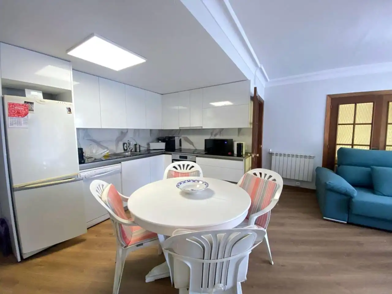 Cocina de Piso de alquiler en León Capital  con Calefacción, Terraza y Amueblado