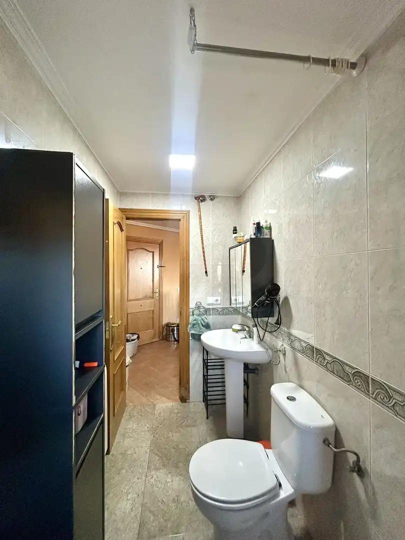 Bathroom of Flat for sale in Villamañán, León