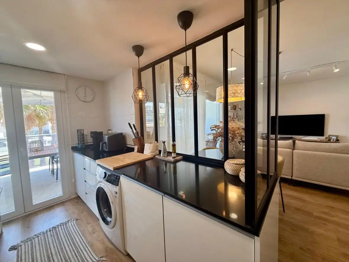 Cuina de Apartament en venda en Santa Pola amb Calefacció, Terrassa i Piscina