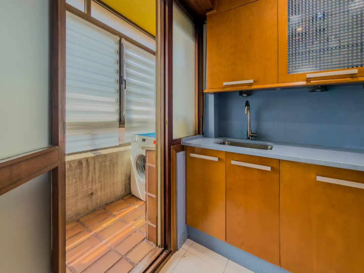 Kitchen of Flat for sale in Santander  with Heating, Terrace and Storage room
