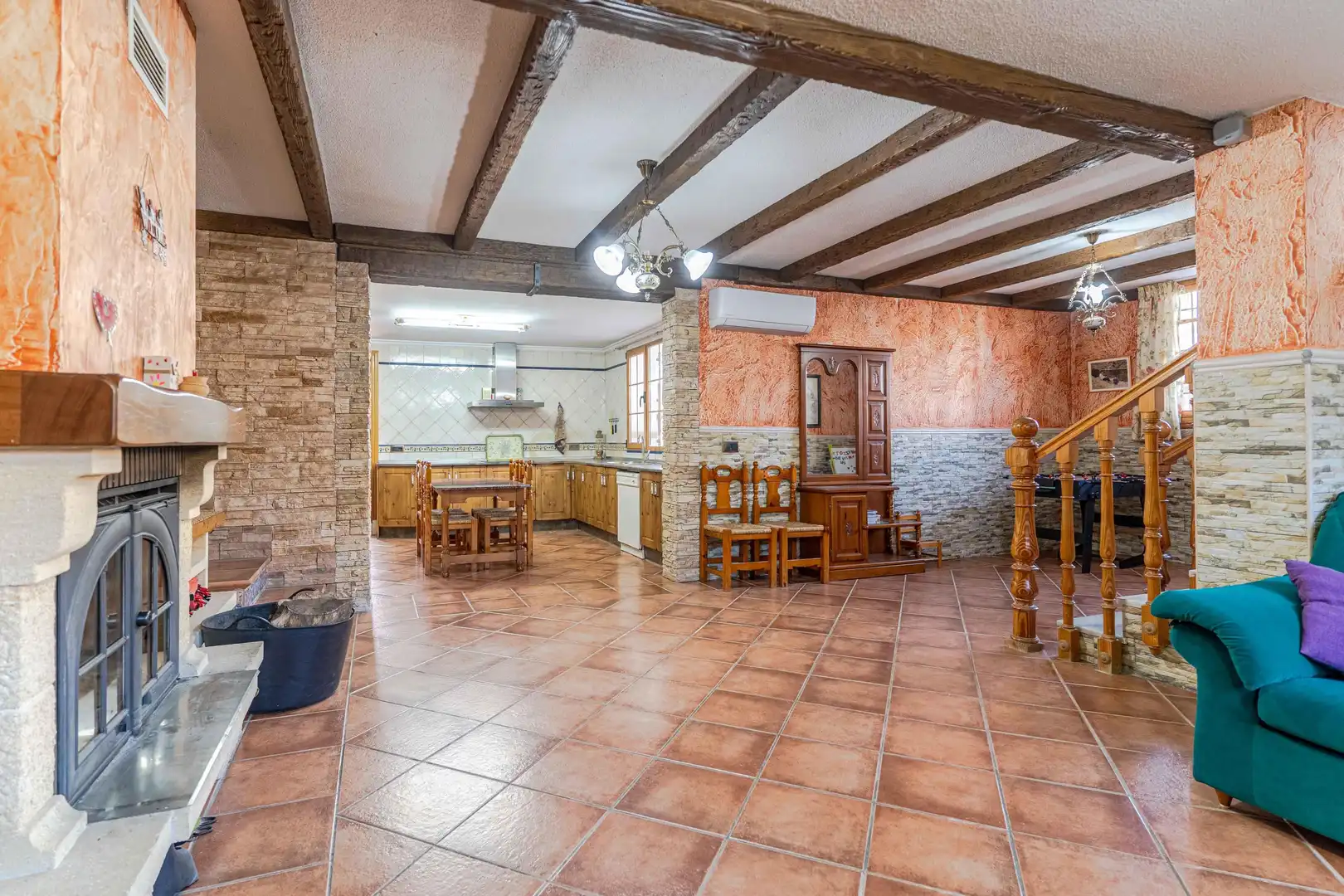 Cocina de Casa o chalet en venta en Villa de Otura con Aire acondicionado, Jardín privado y Piscina