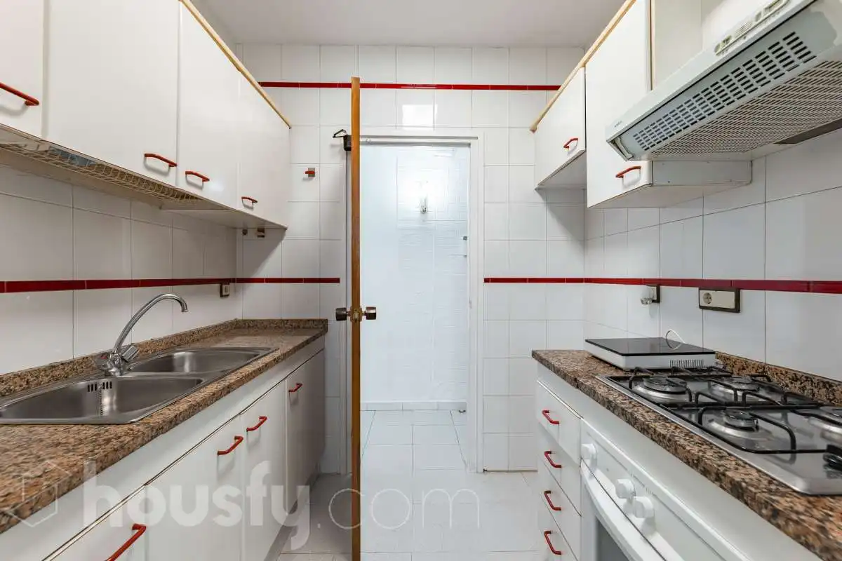 Kitchen of Flat for sale in Cunit  with Balcony