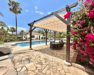 Terrace of Country house for sale in Estepona  with Air Conditioner, Private garden and Swimming Pool