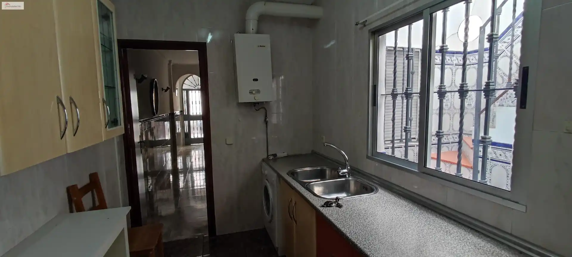Cocina de Casa adosada en venta en Alcalá del Río con Aire acondicionado, Terraza y Trastero
