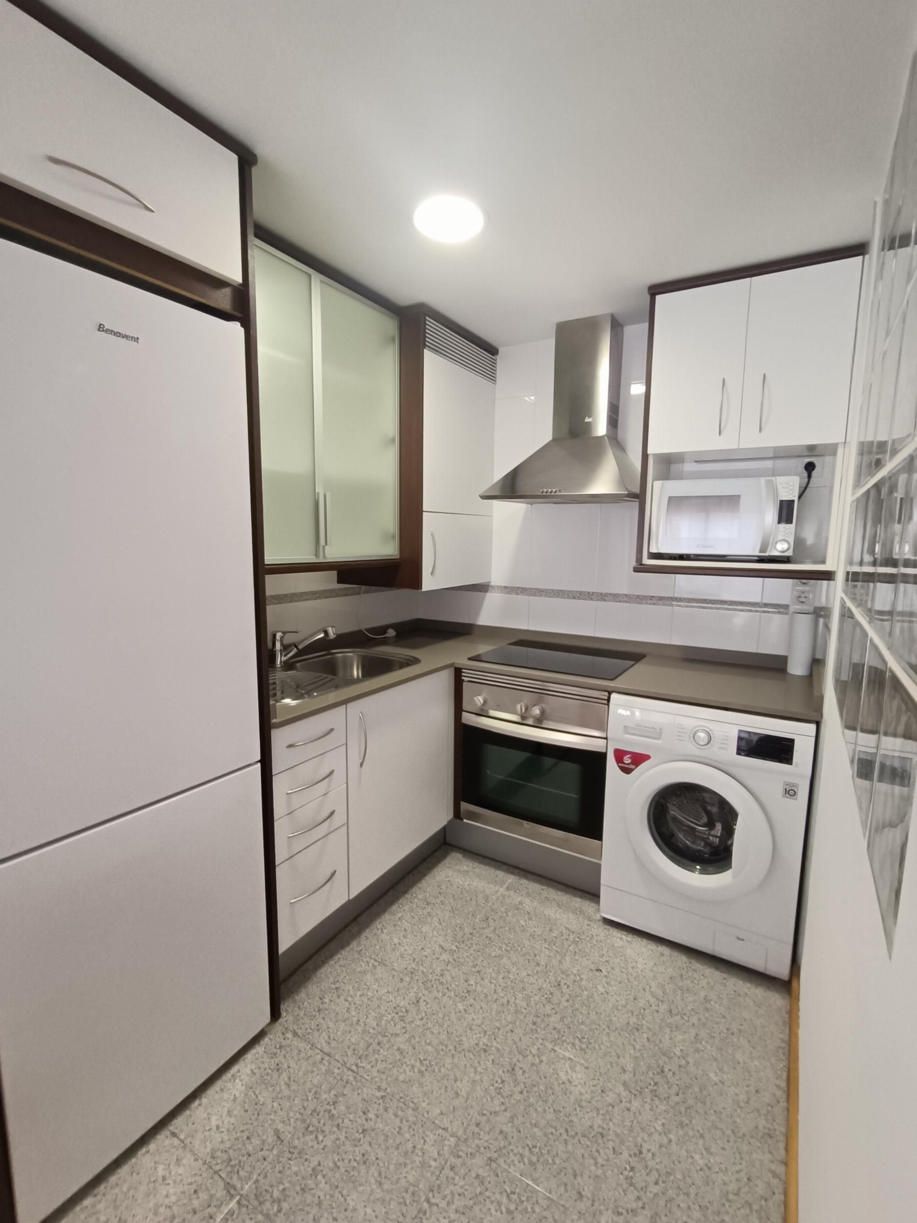 Kitchen of Flat to rent in Castellón de la Plana / Castelló de la Plana  with Parquet flooring