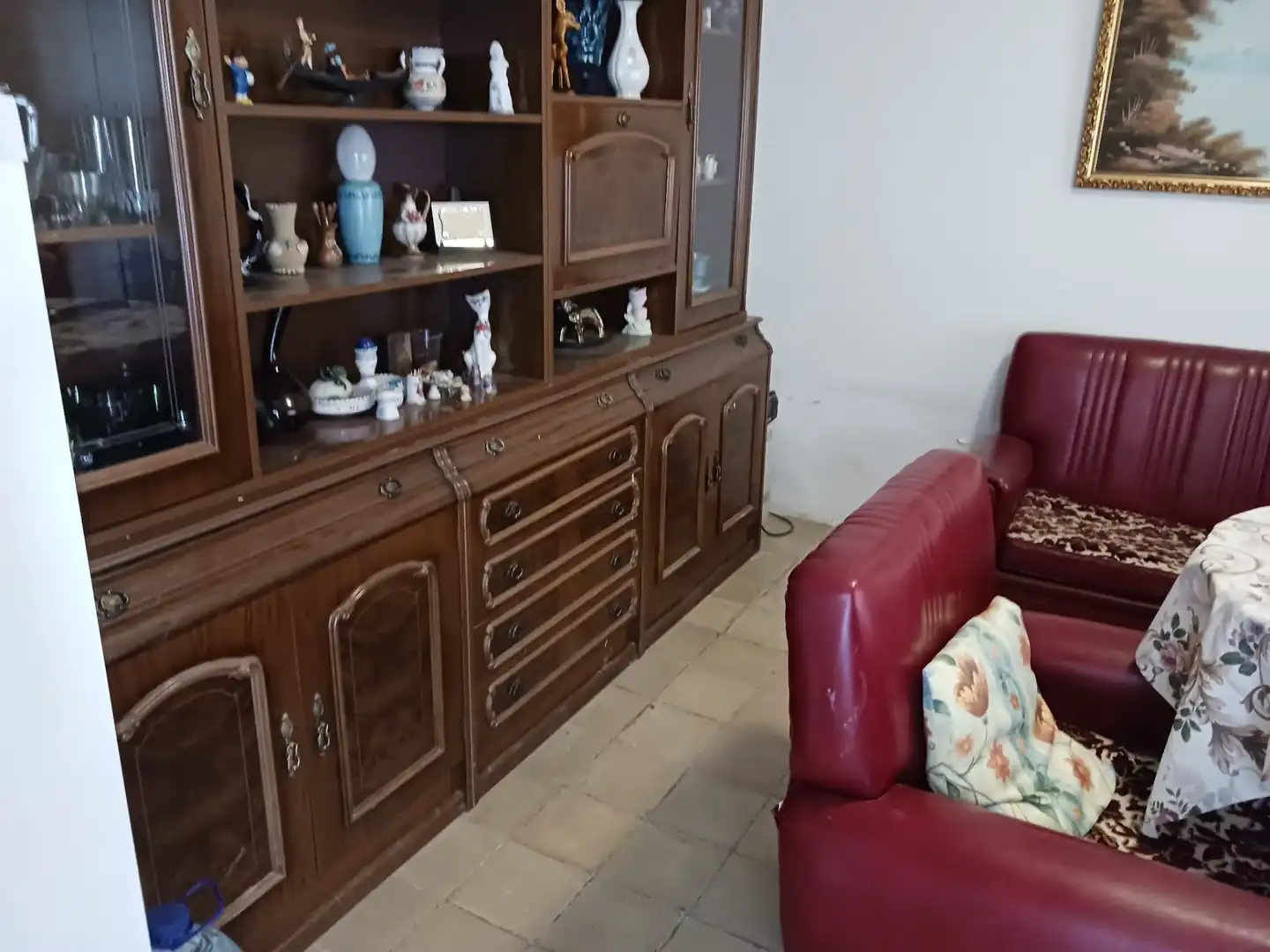 Sala de estar de Finca rústica en venta en Ciudad Real con Amueblado