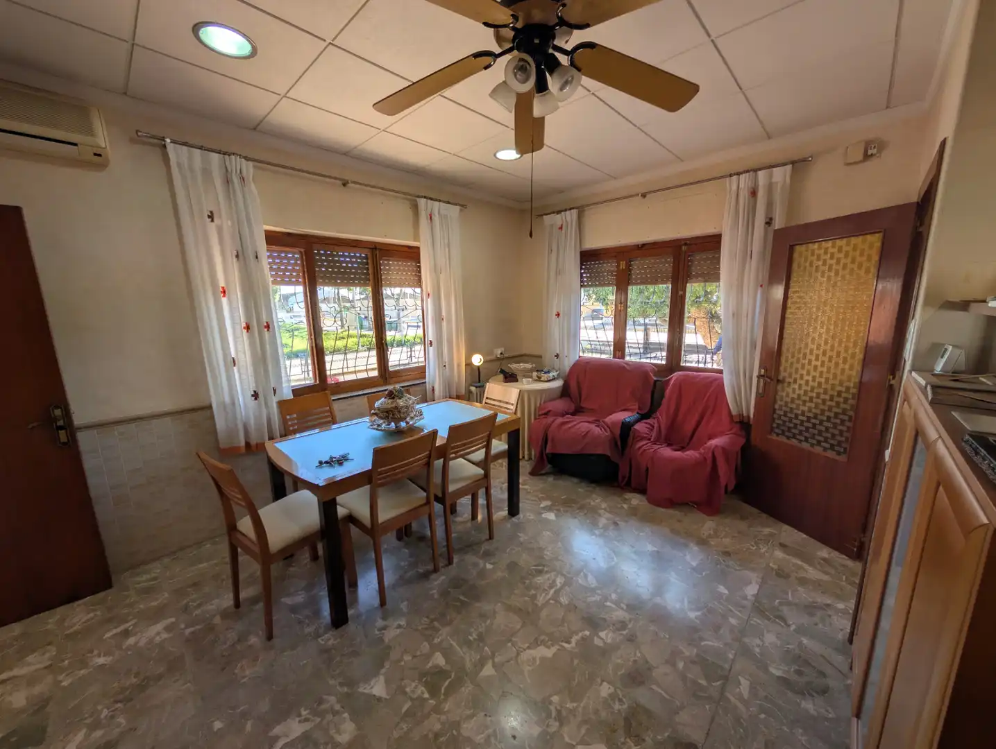 Comedor de Casa o chalet en venta en Cartagena con Aire acondicionado, Jardín privado y Terraza