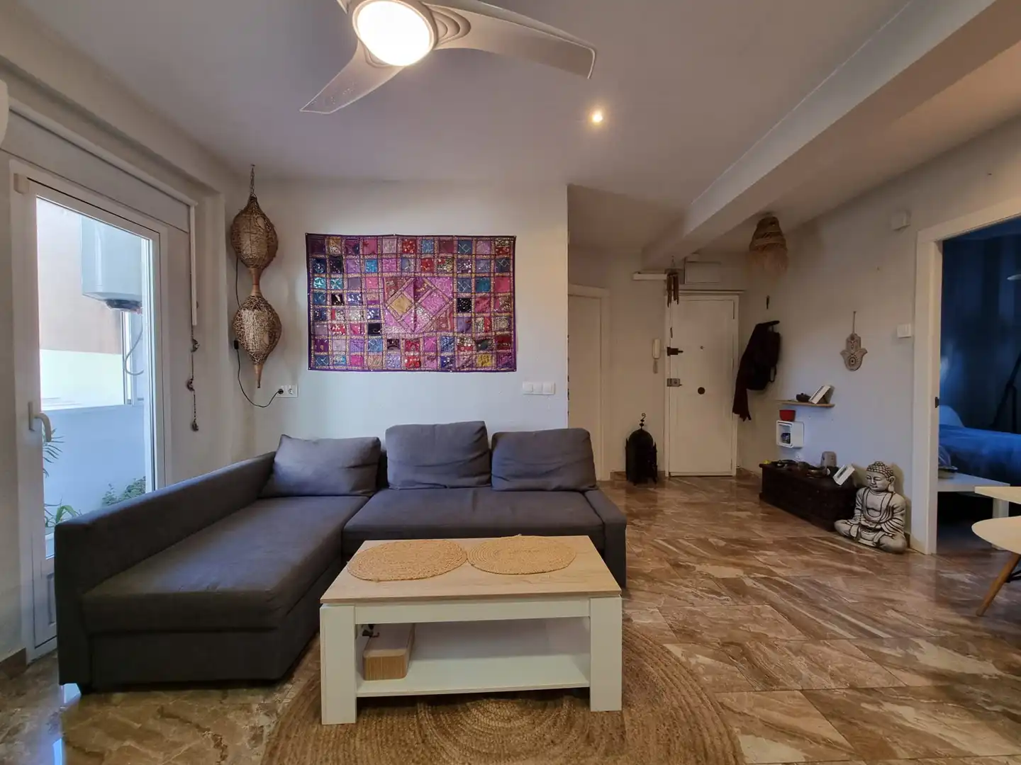 Sala de estar de Piso en venta en Almàssera con Aire acondicionado y Balcón