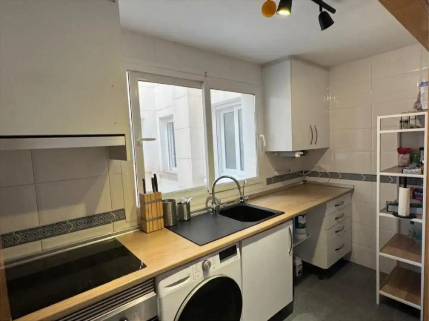 Cuina de Apartament en venda en Calpe / Calp amb Aire condicionat, Piscina i Balcó
