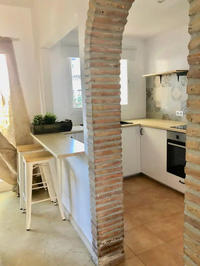 Küche von Wohnung zum Verkauf in Marbella mit Klimaanlage, Terrasse und Möbliert