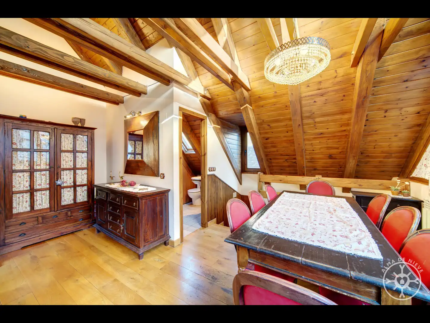 Comedor de Casa o chalet en venta en Naut Aran con Amueblado