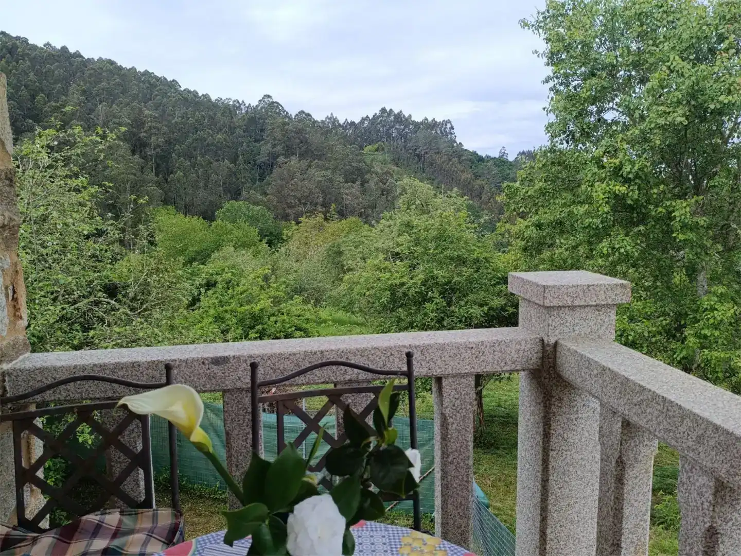 Terrassa de Casa o xalet en venda en Vilarmaior amb Jardí privat, Parquet i Moblat