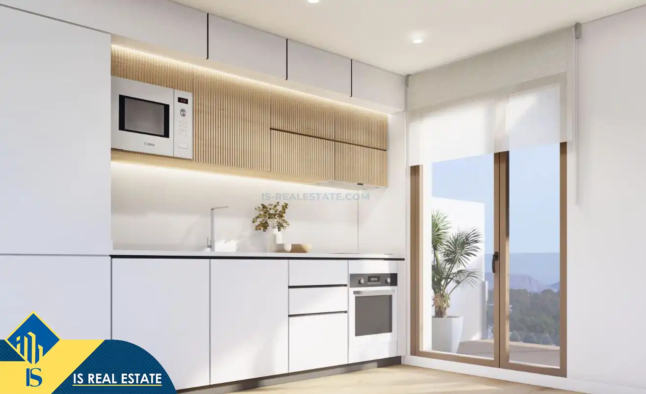 Cocina de Casa o chalet en venta en La Nucia con Terraza y Piscina