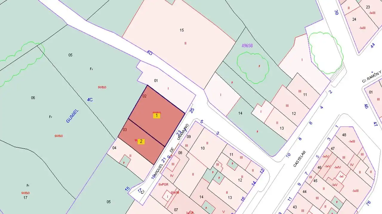 Residential land for sale in Calle Miguel Unamuno, imagen 3