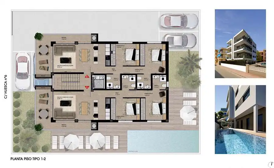 Piso con ascensor en venta en Huesca, imagen 5