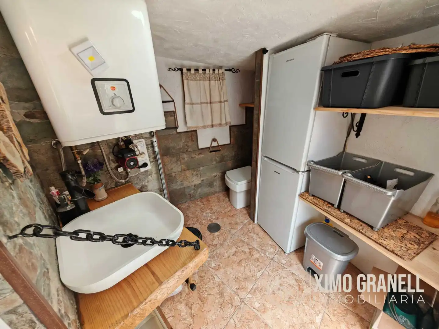 Cuina de Casa o xalet en venda en Chóvar amb Calefacció i Moblat