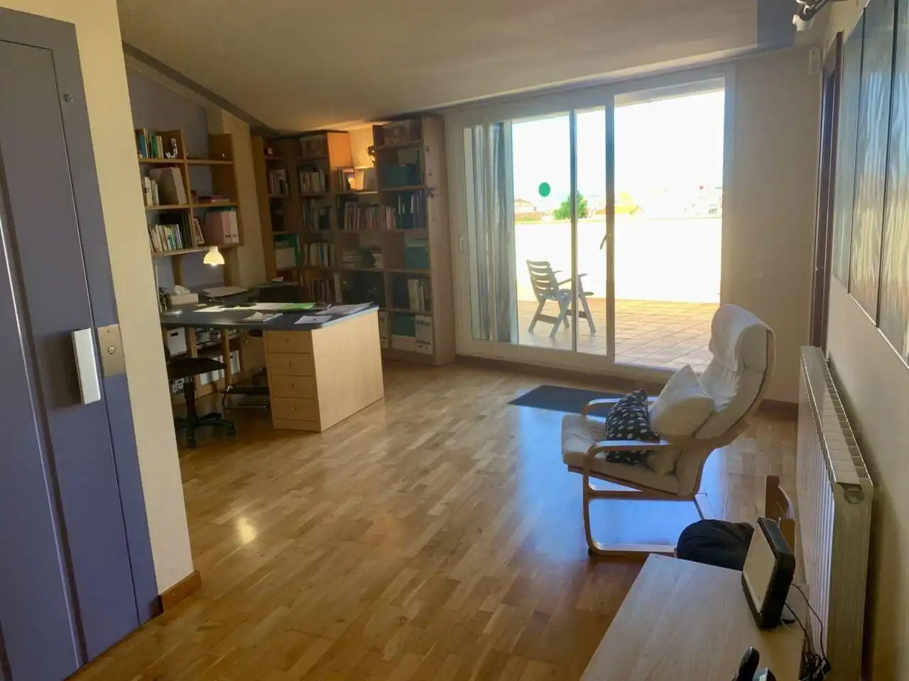 Living room of Attic for sale in Terrassa  with Air Conditioner, Heating and Parquet flooring