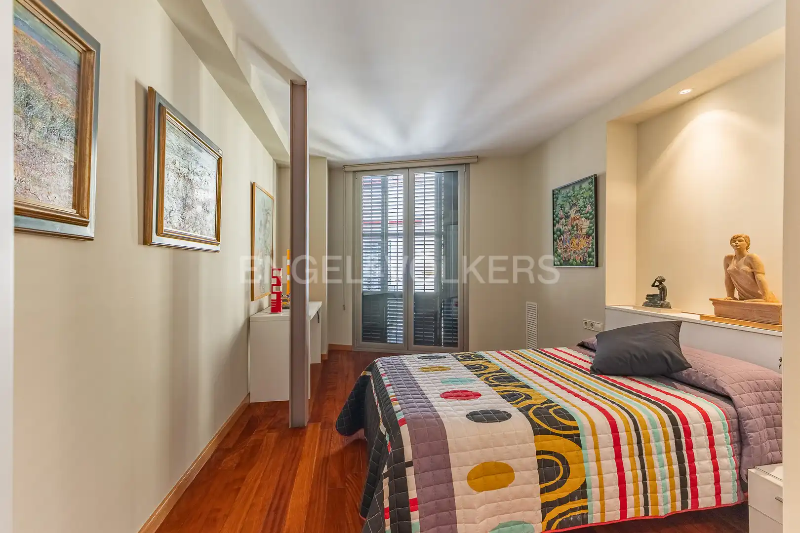 Bedroom of Duplexes for rent in Mataró  with Air Conditioner, Heating and Parquet flooring