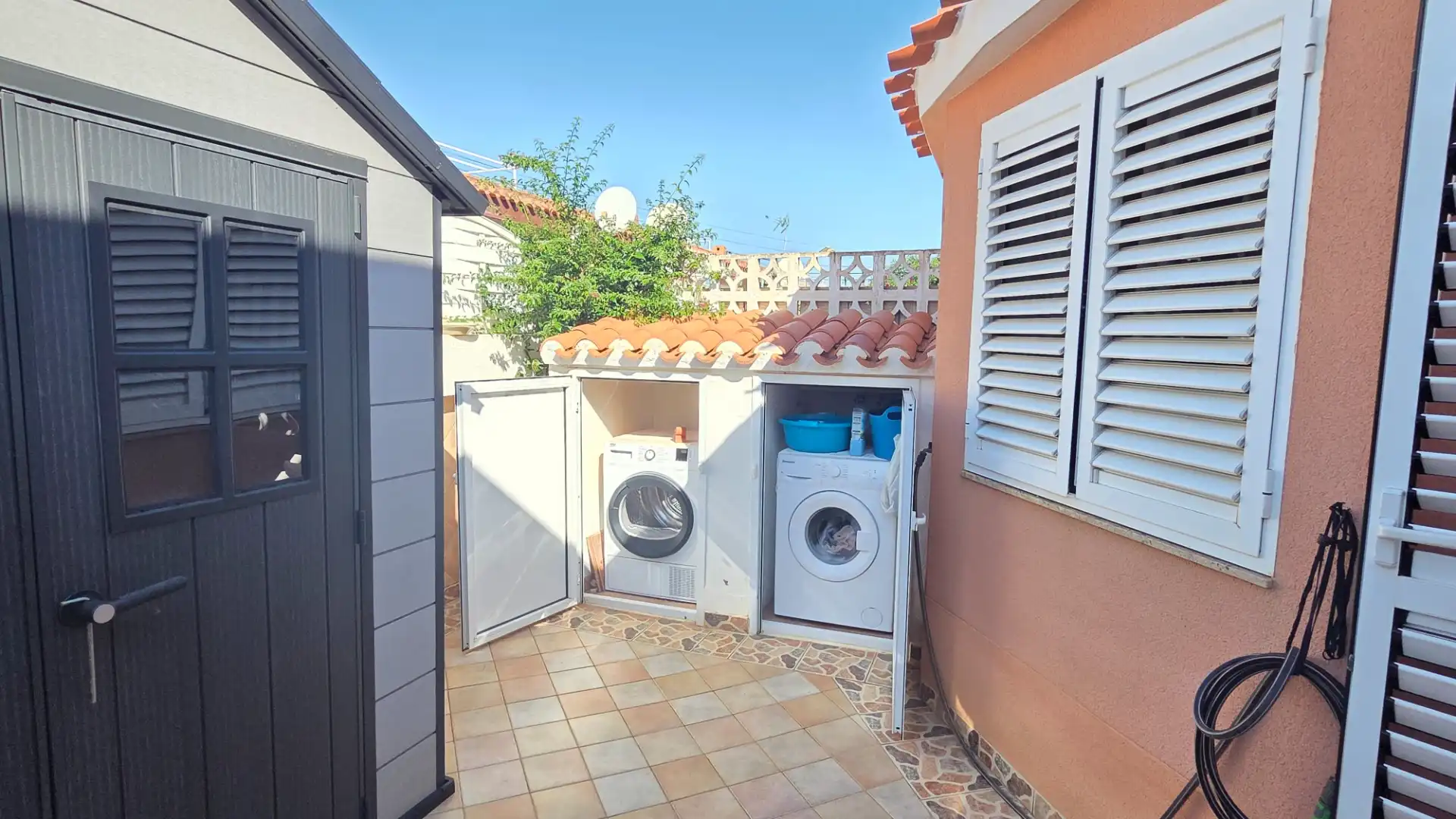 Terraza de Casa adosada en venta en Cartagena con Jardín privado, Terraza y Amueblado