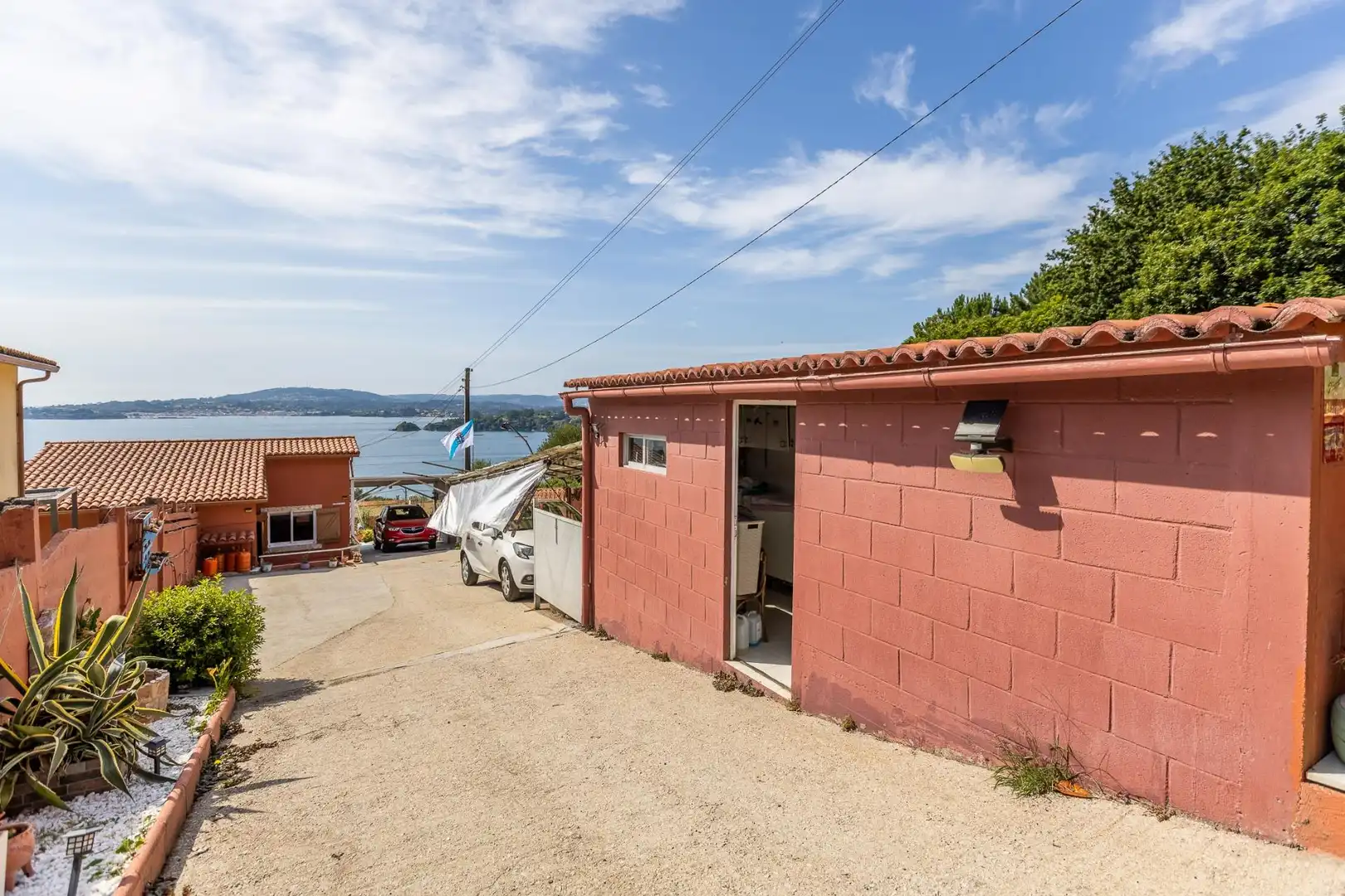 Vista exterior de Casa o chalet en venta en Pontedeume con Jardín privado, Terraza y Trastero