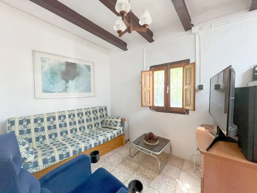 Sala de estar de Casa o chalet en venta en Cabra del Camp con Terraza, Trastero y Amueblado