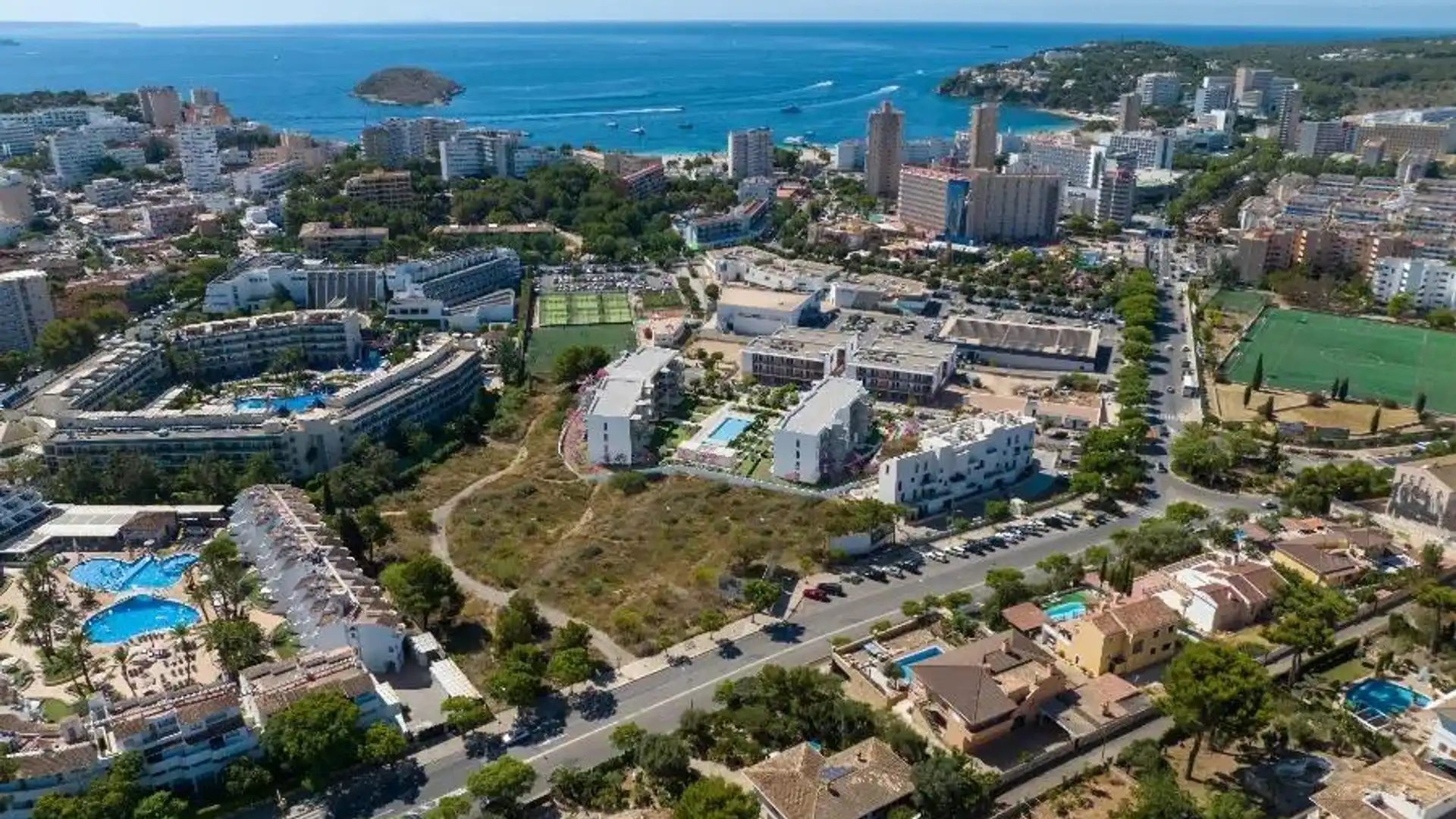 Exterior view of Flat for sale in Calvià  with Air Conditioner, Heating and Terrace