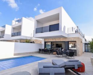 Exterior view of House or chalet for sale in San Pedro del Pinatar  with Heating, Private garden and Terrace