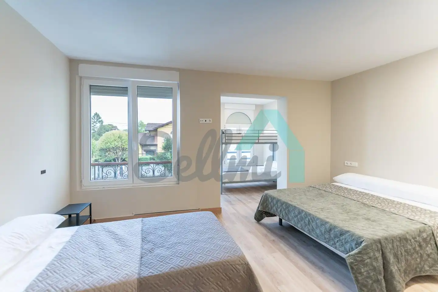 Bedroom of Houses for rent in Gijón   with Heating, Private garden and Terrace