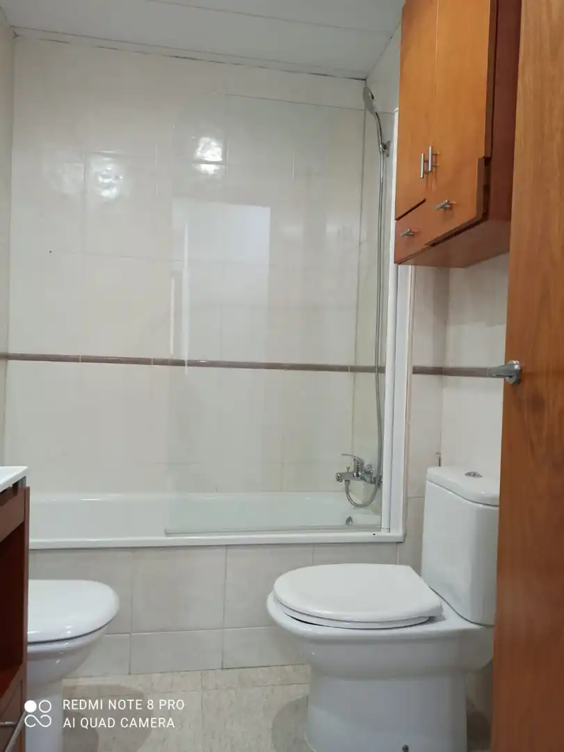 Badezimmer von Wohnung zur Miete in Castelldefels mit Heizung, Terrasse und Balkon