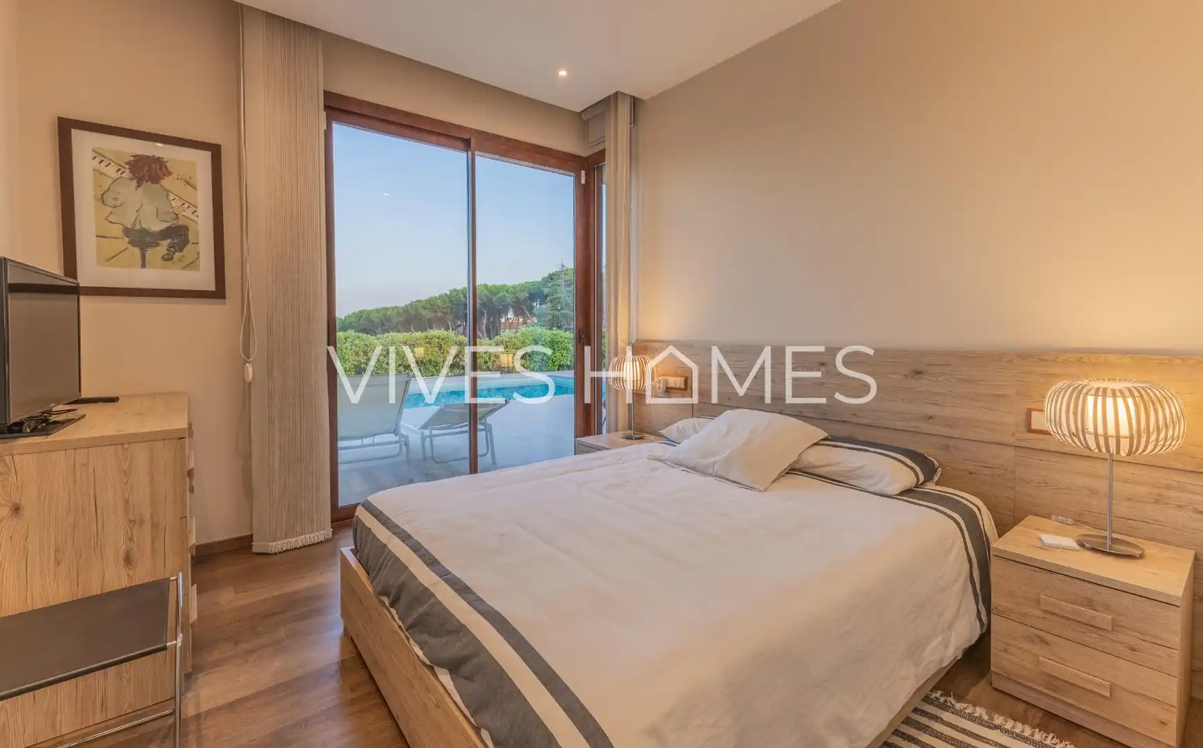 Habitación de Casa o chalet en venta en Sant Vicenç de Montalt con Aire acondicionado, Calefacción y Jardín privado