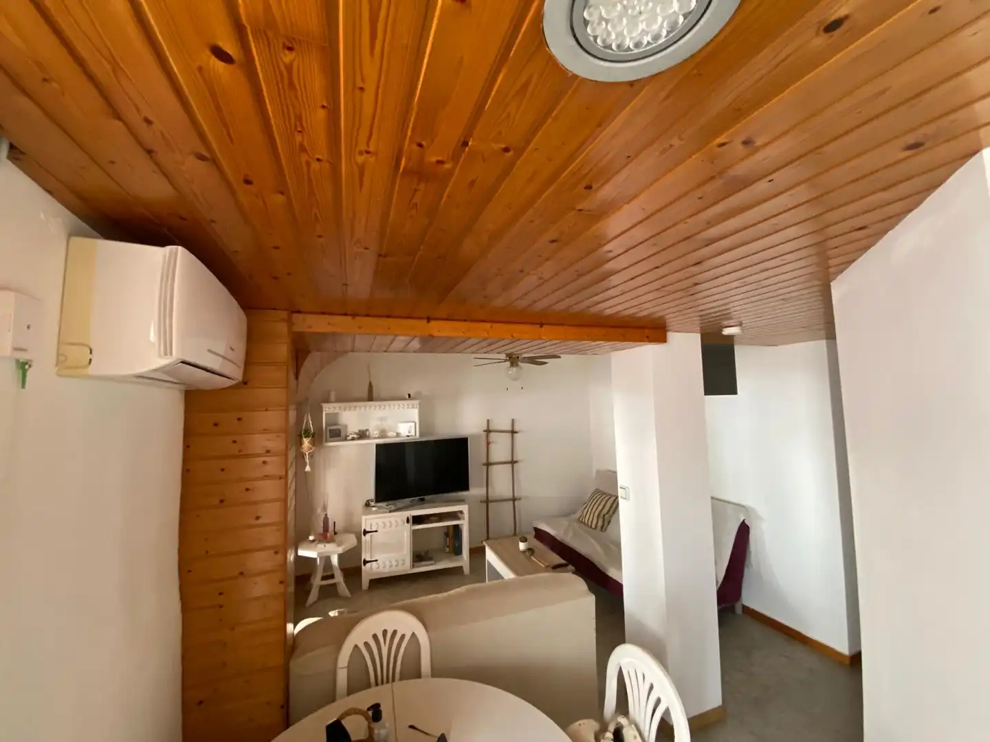 Sala de estar de Planta baja en venta en Xeraco con Aire acondicionado, Terraza y Amueblado