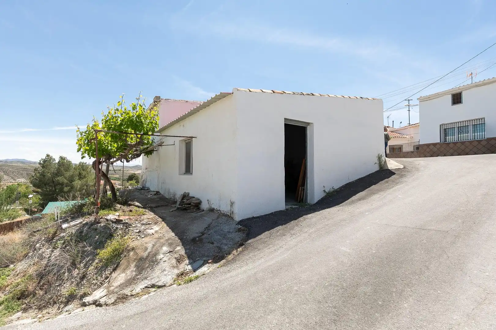 Vista exterior de Finca rústica en venta en Castilléjar con Calefacción y Jardín privado