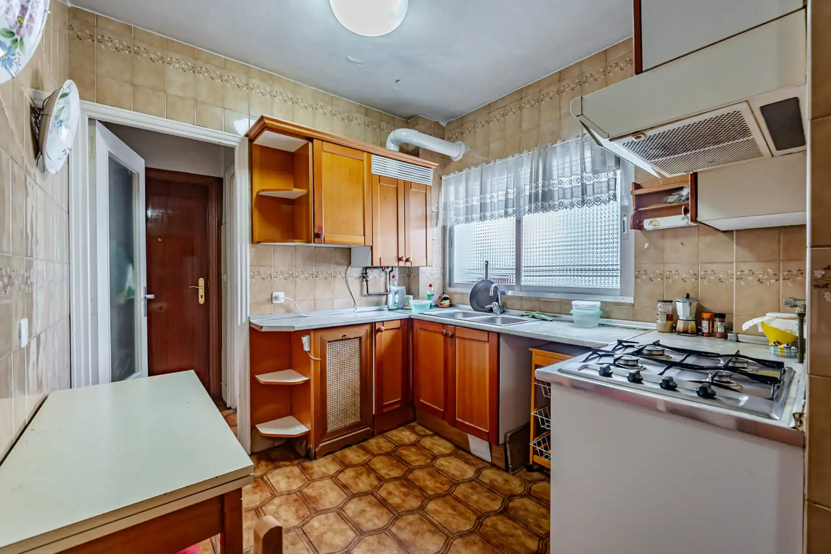Küche von Wohnung zum Verkauf in Madrid mit Heizung, Terrasse und Möbliert