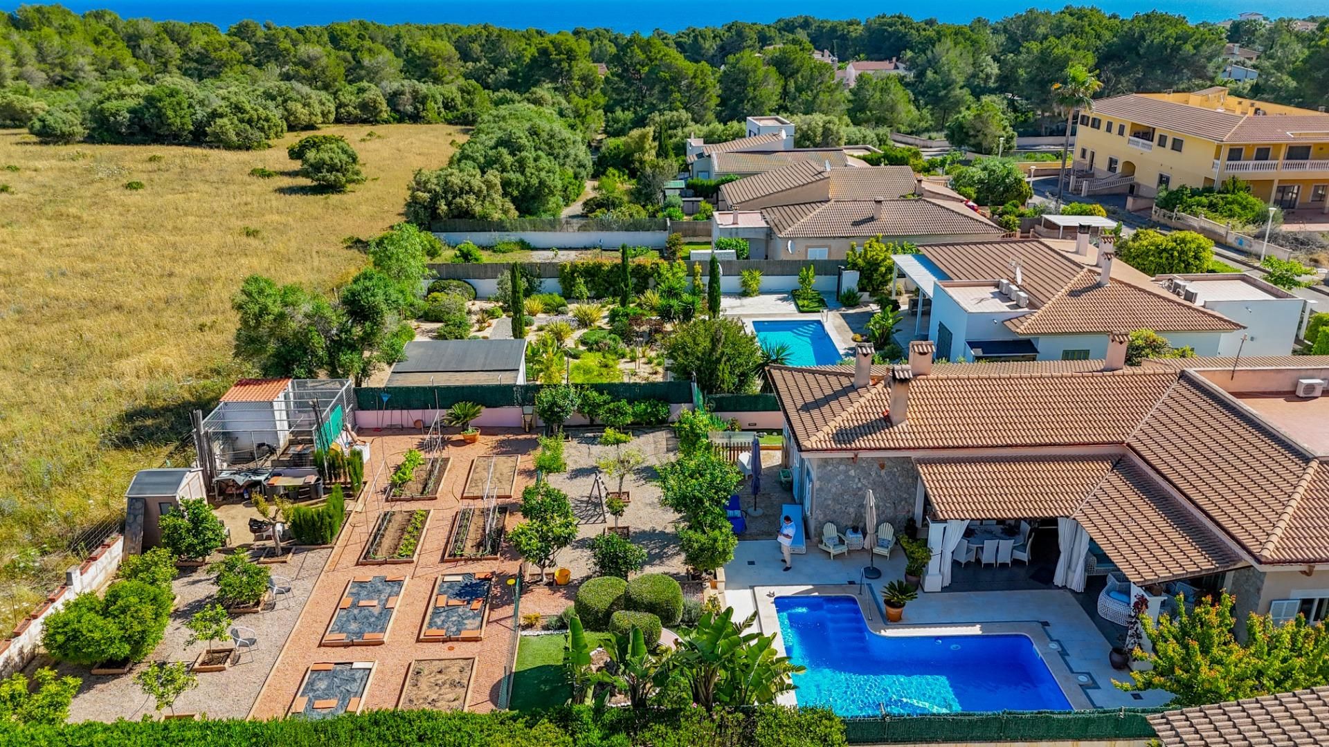 Garden of House or chalet for sale in Santa Margalida  with Air Conditioner, Heating and Private garden