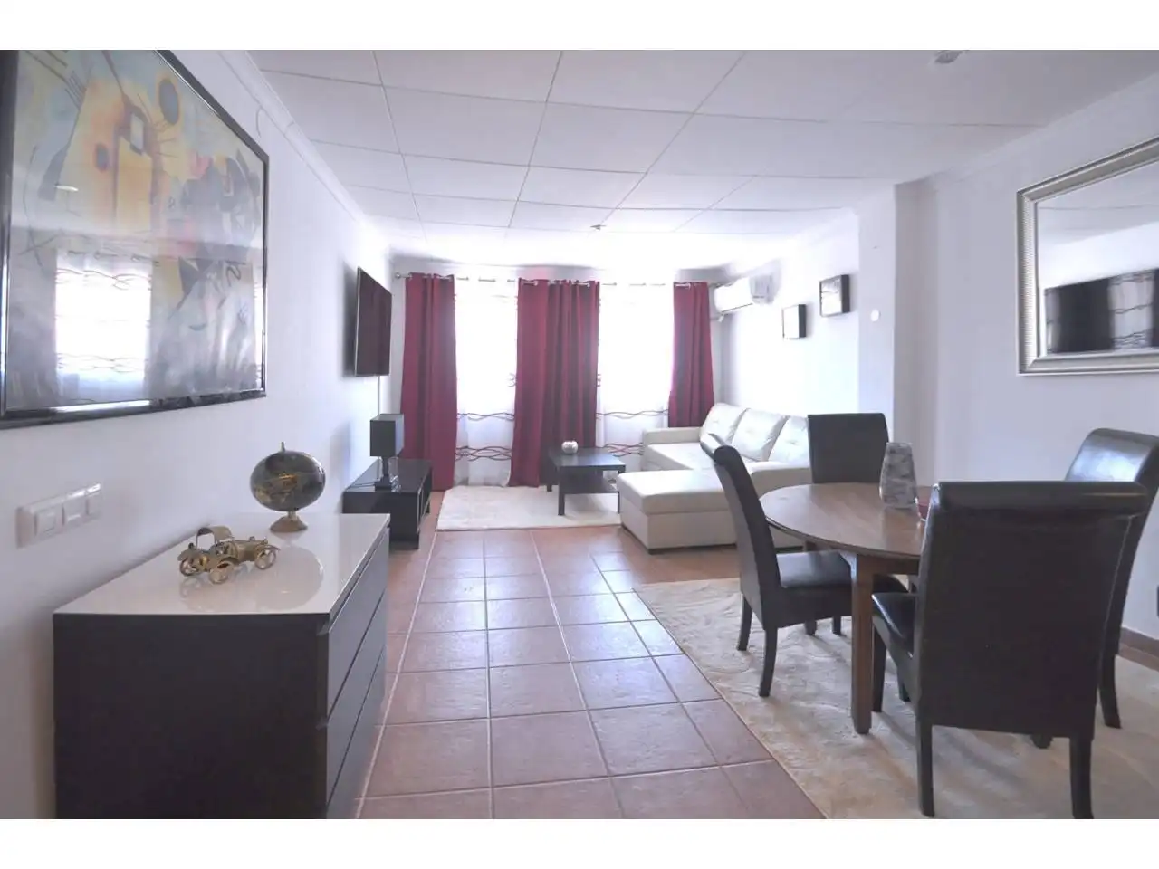 Sala de estar de Piso en venta en Lloret de Mar con Aire acondicionado, Trastero y Amueblado