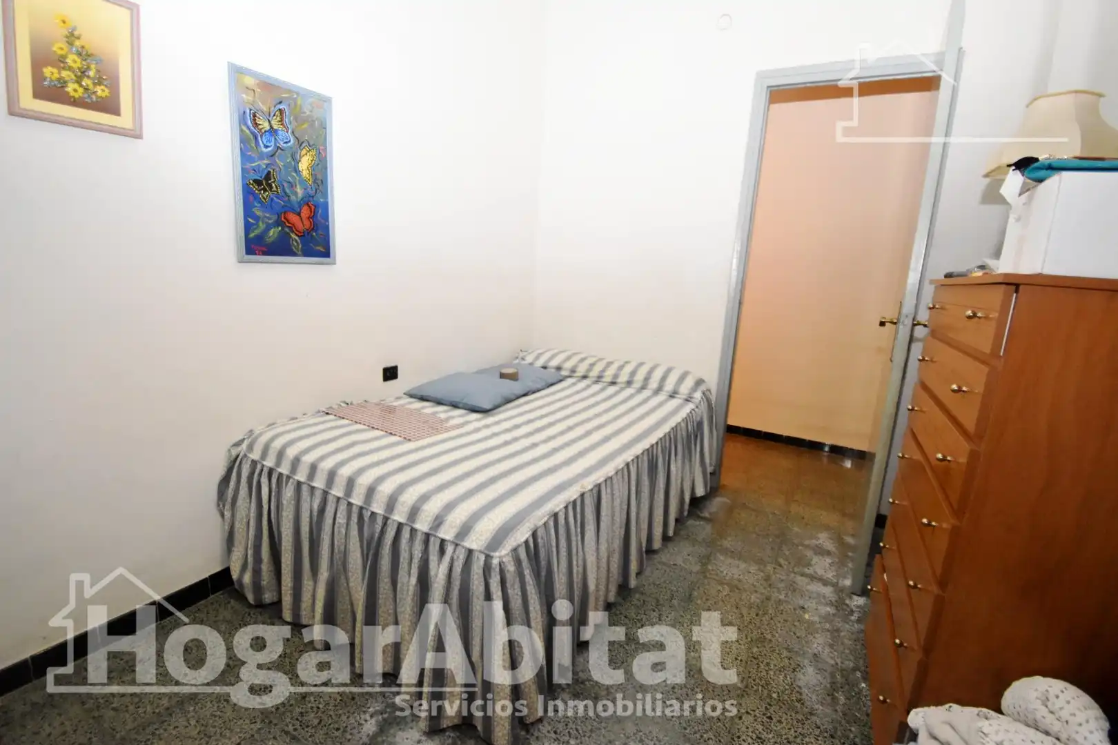 Schlafzimmer von Wohnung zum Verkauf in Alzira mit Klimaanlage, Terrasse und Möbliert