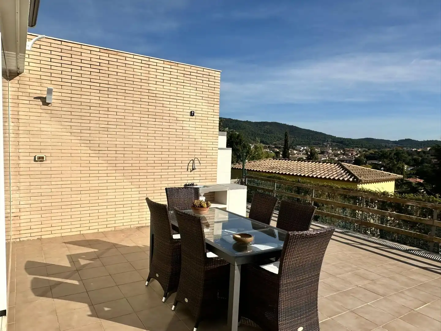 Terrace of Houses for rent in Calonge i Sant Antoni  with Air Conditioner, Heating and Private garden