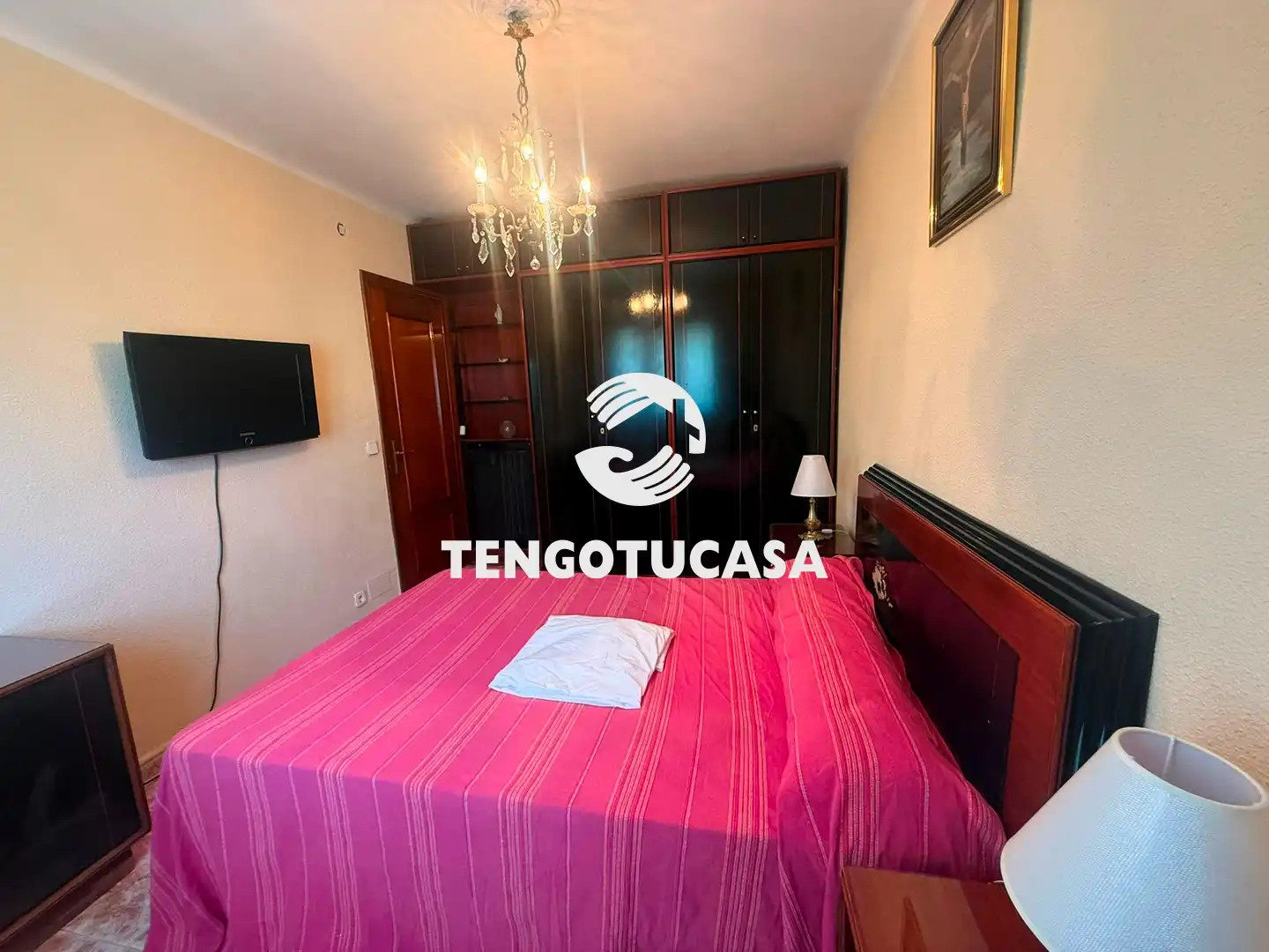 Bedroom of Flat for rent in Madrid