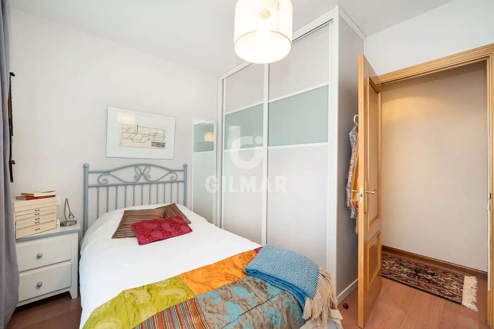 Schlafzimmer von Wohnung zum Verkauf in Madrid mit Heizung, Abstellraum und Balkon