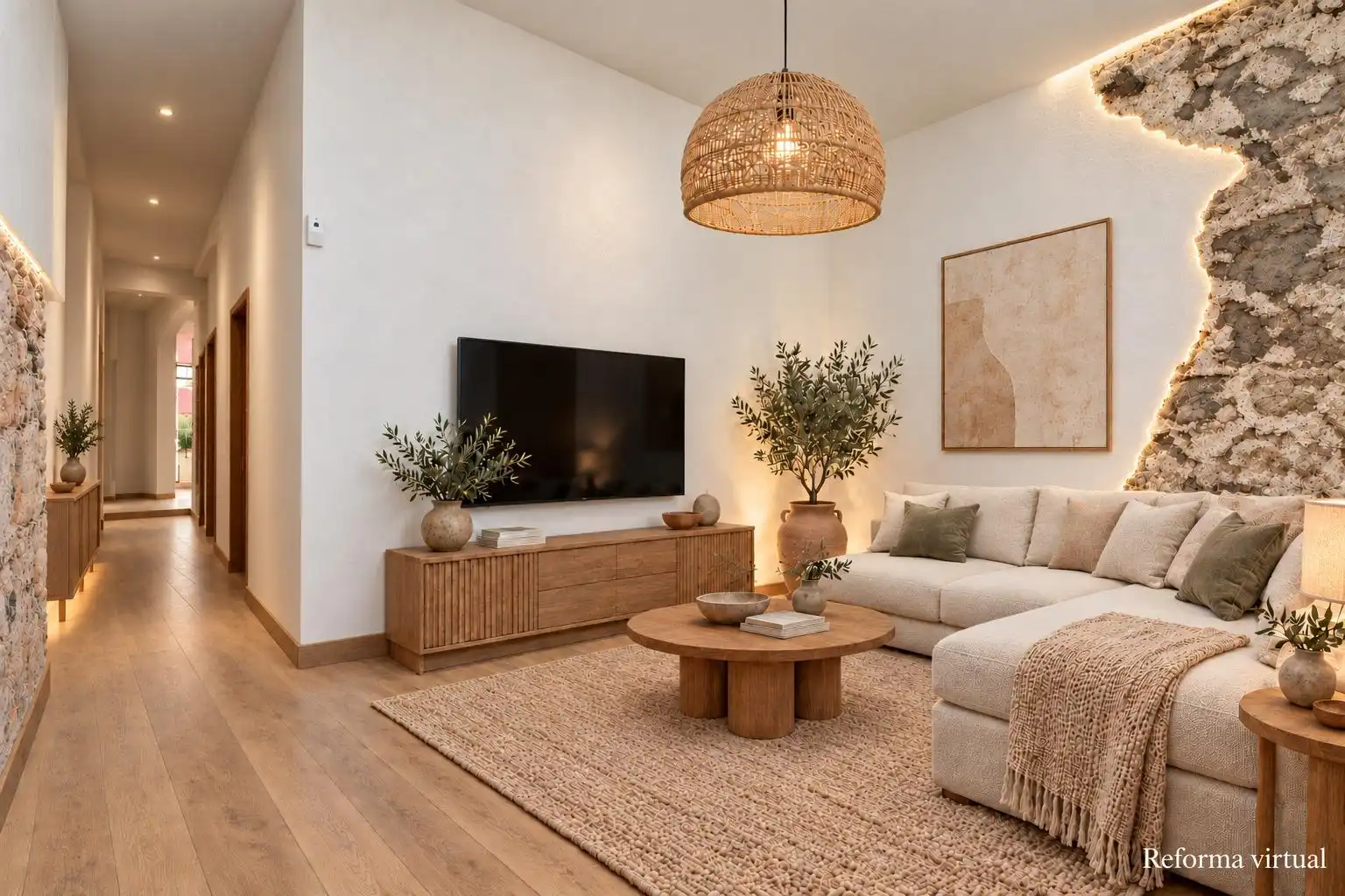 Sala d'estar de Casa o xalet en venda en Santidad