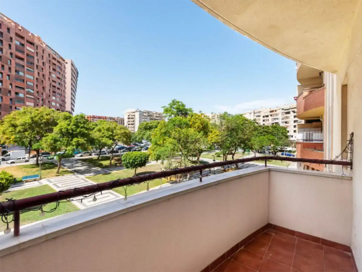 Vista exterior de Piso en venta en Málaga con Aire acondicionado, Piscina y Amueblado