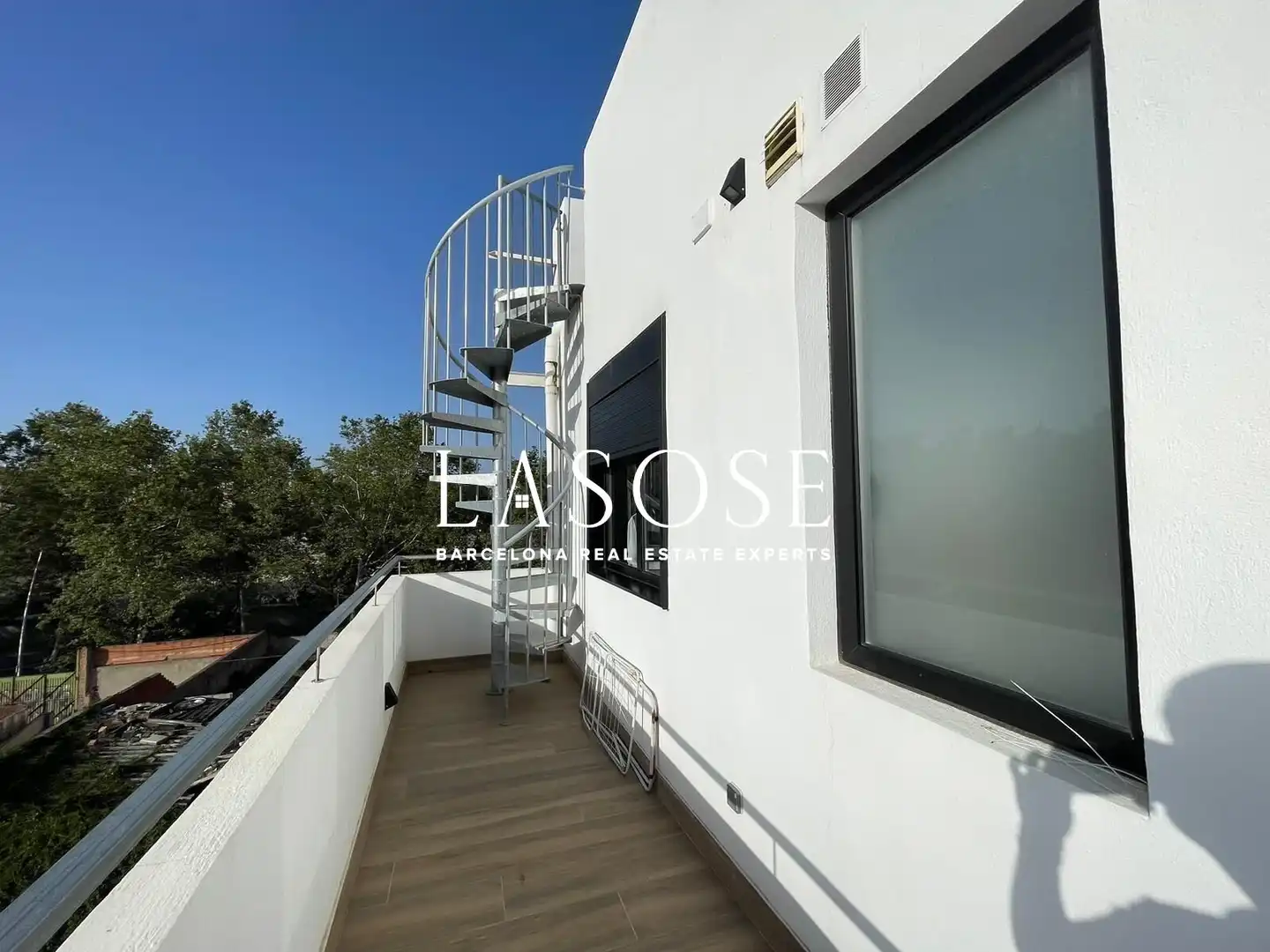Terrassa de Casa o xalet en venda en Barcelona amb Aire condicionat, Calefacció i Terrassa