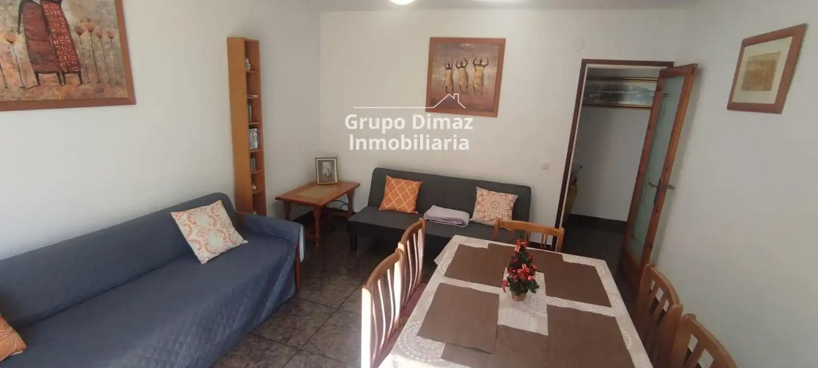 Sala d'estar de Pis en venda en Blanes amb Moblat